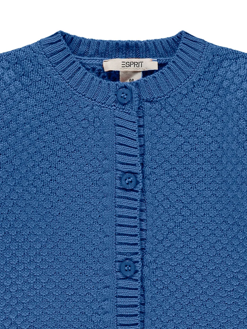 Strickjacke Blau