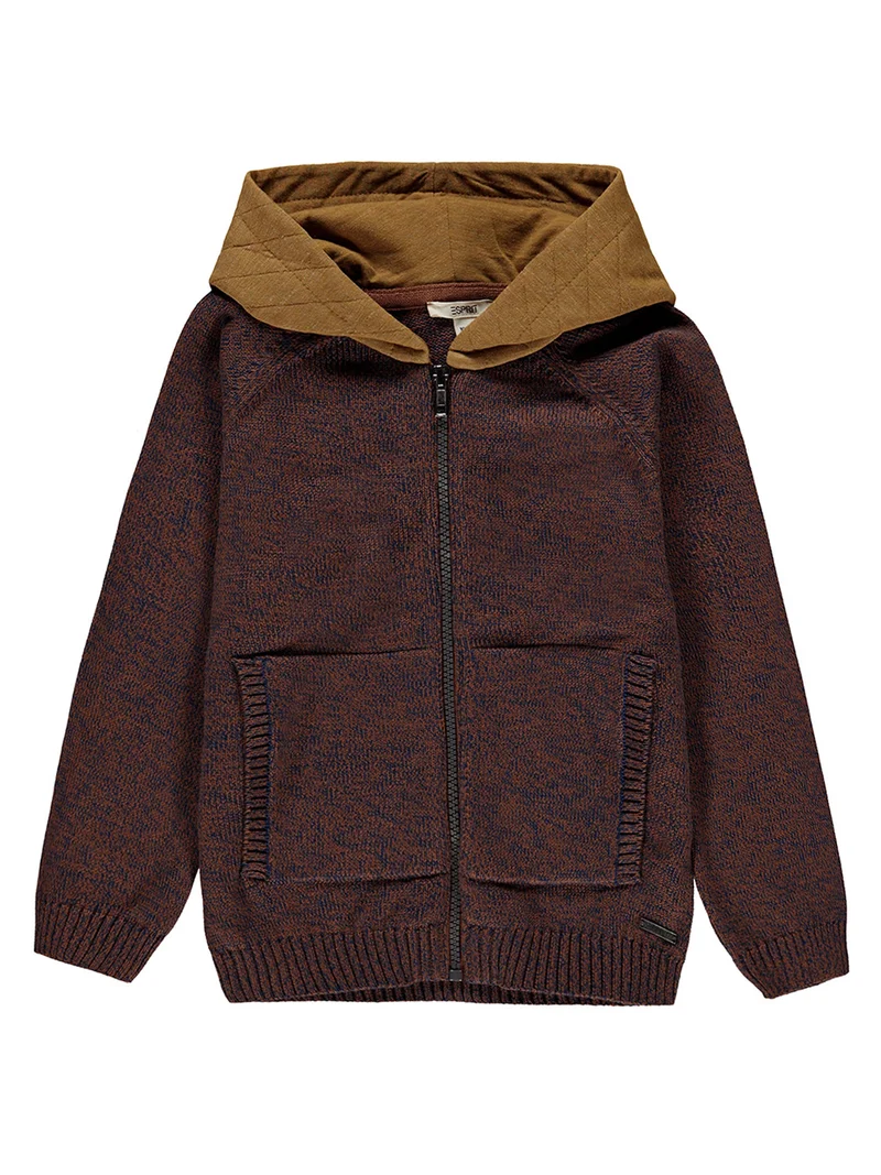 Sweatjacke Khaki