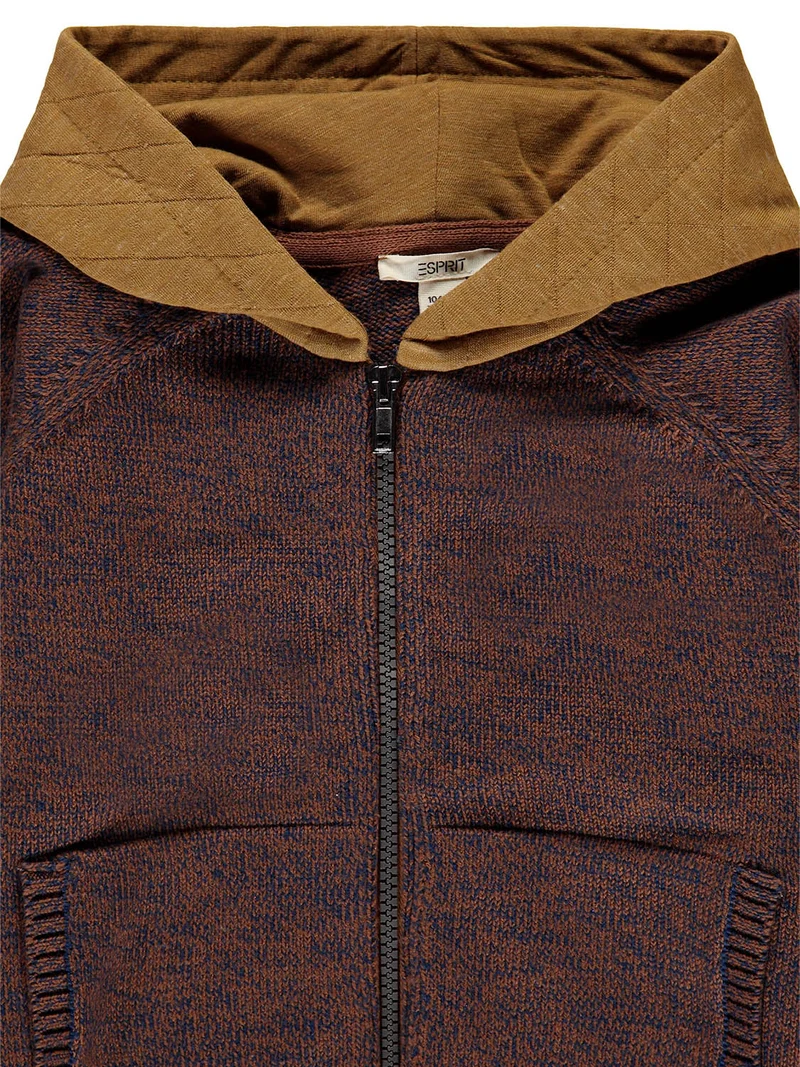 Sweatjacke Khaki