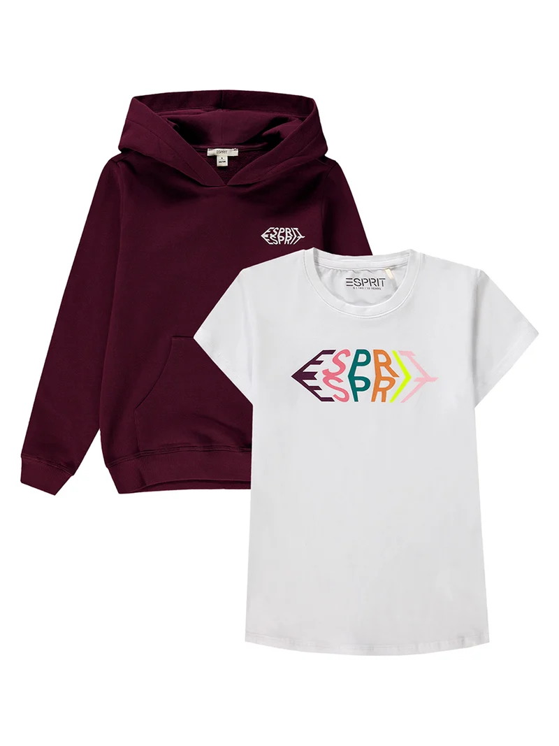 Hoodie Bordeauxrot