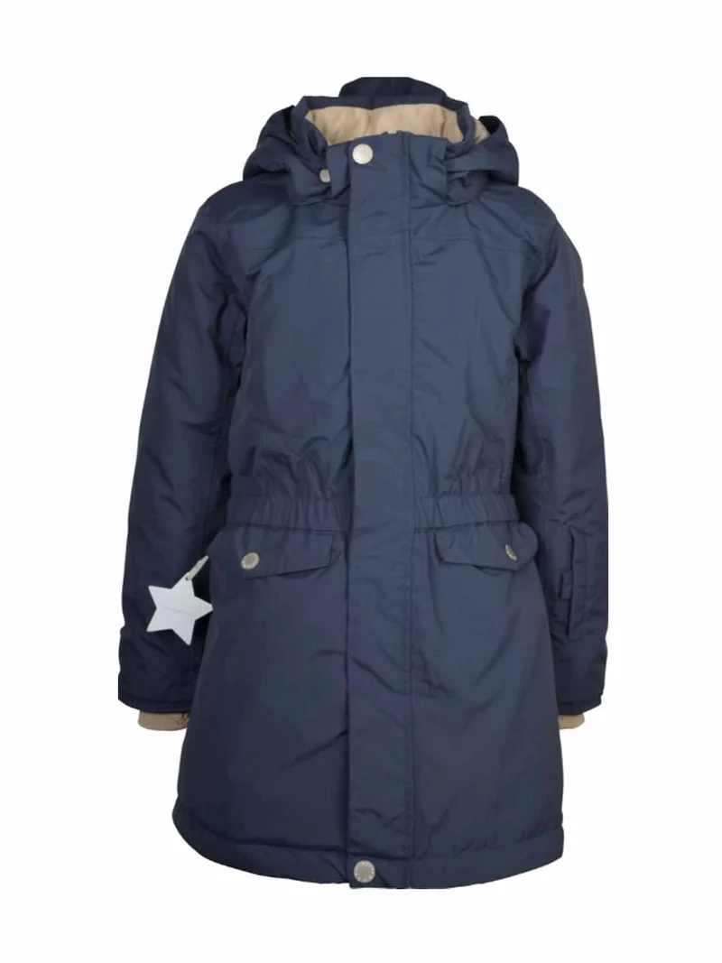 Winterjacke Marineblau