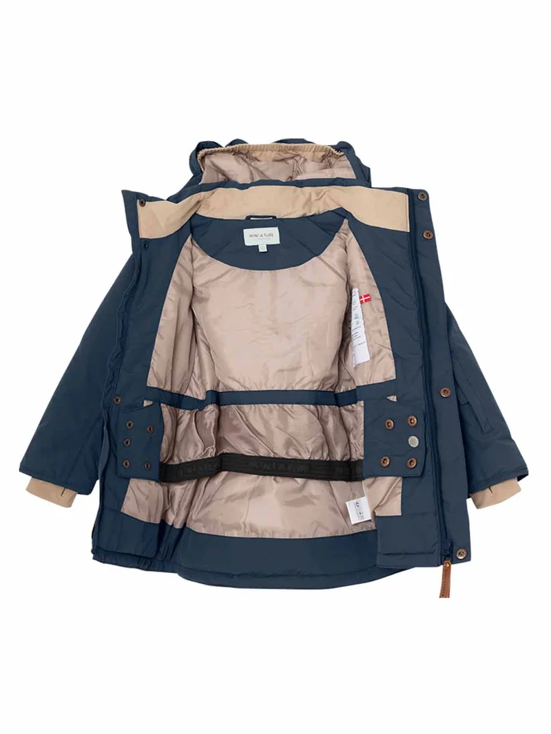 Winterjacke Marineblau