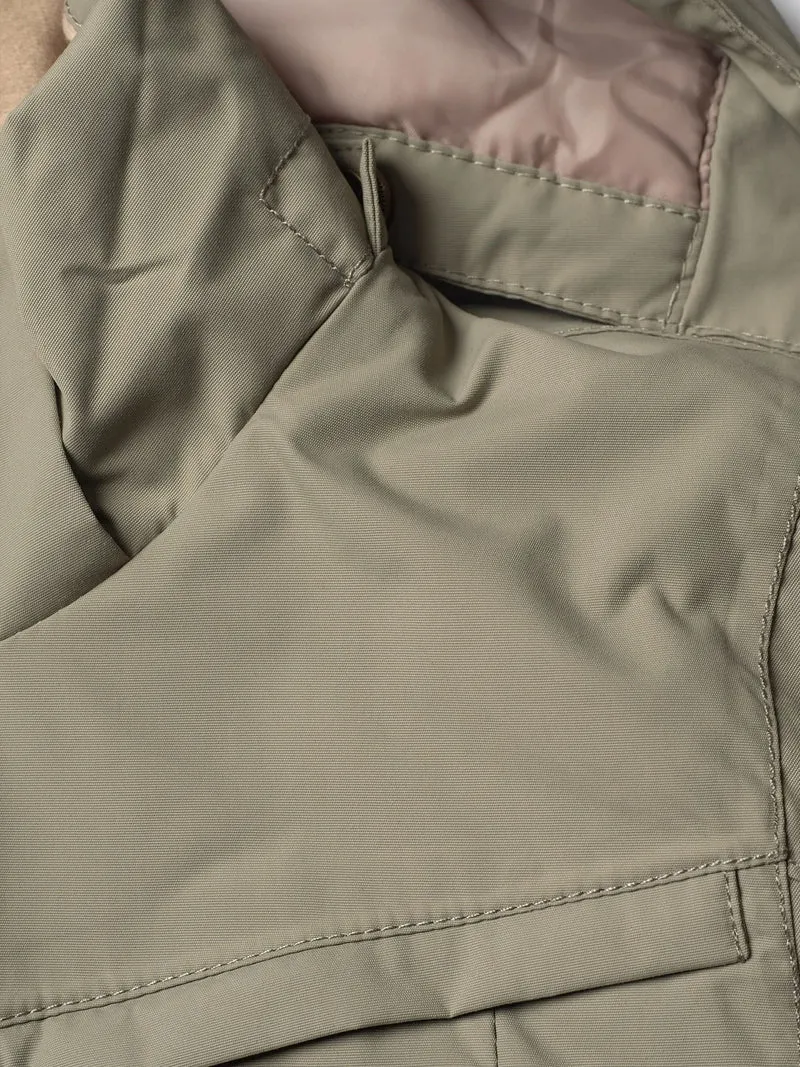 Winterjacke Khaki