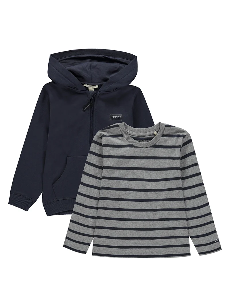 Sweatjacke Blau