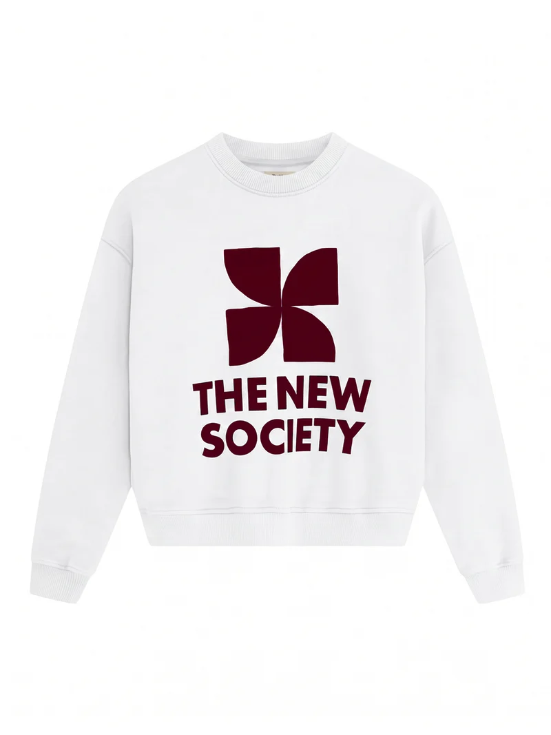 Sweatshirt Tns Logo Teen Sweatshirt Weiß