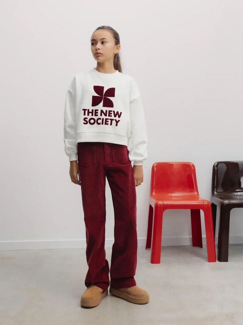 Sweatshirt Tns Logo Teen Sweatshirt Weiß