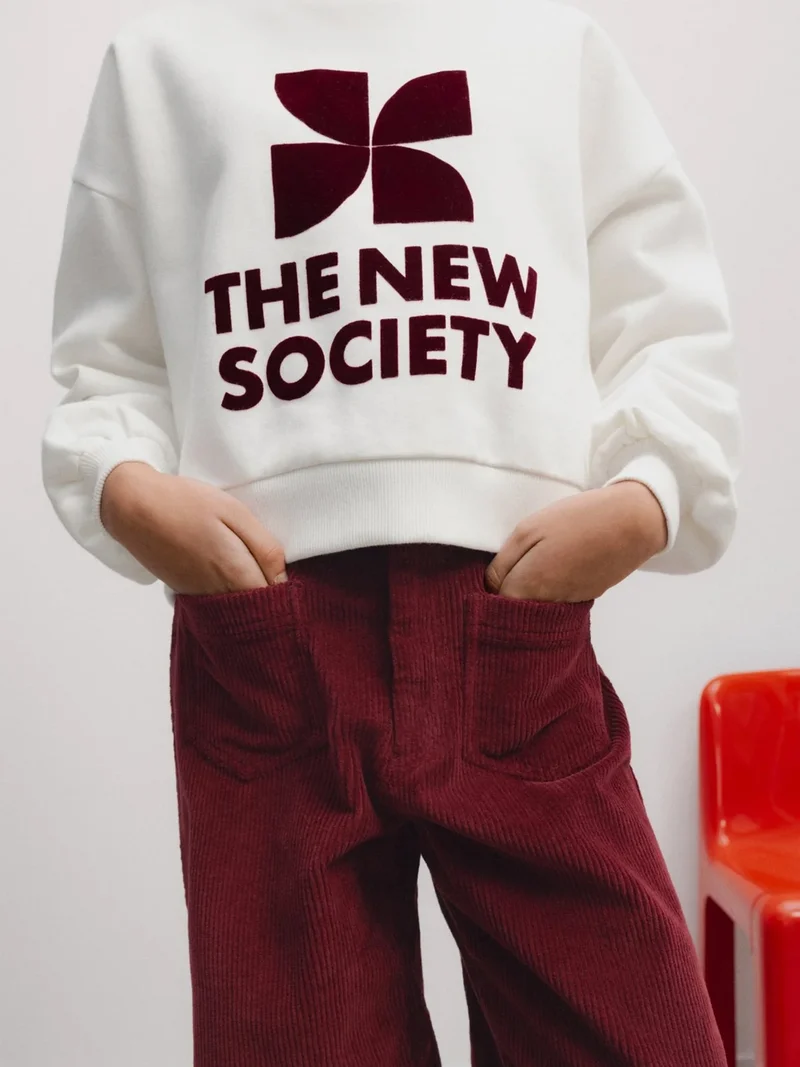 Sweatshirt Tns Logo Teen Sweatshirt Weiß