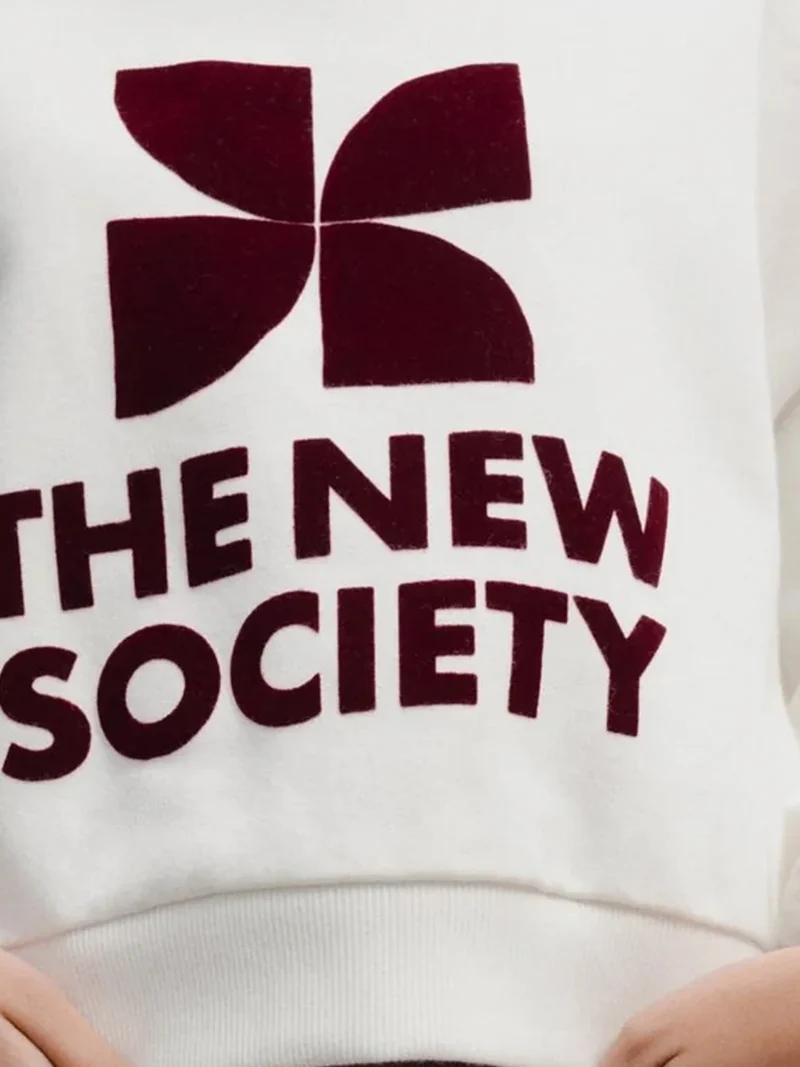 Sweatshirt Tns Logo Teen Sweatshirt Weiß