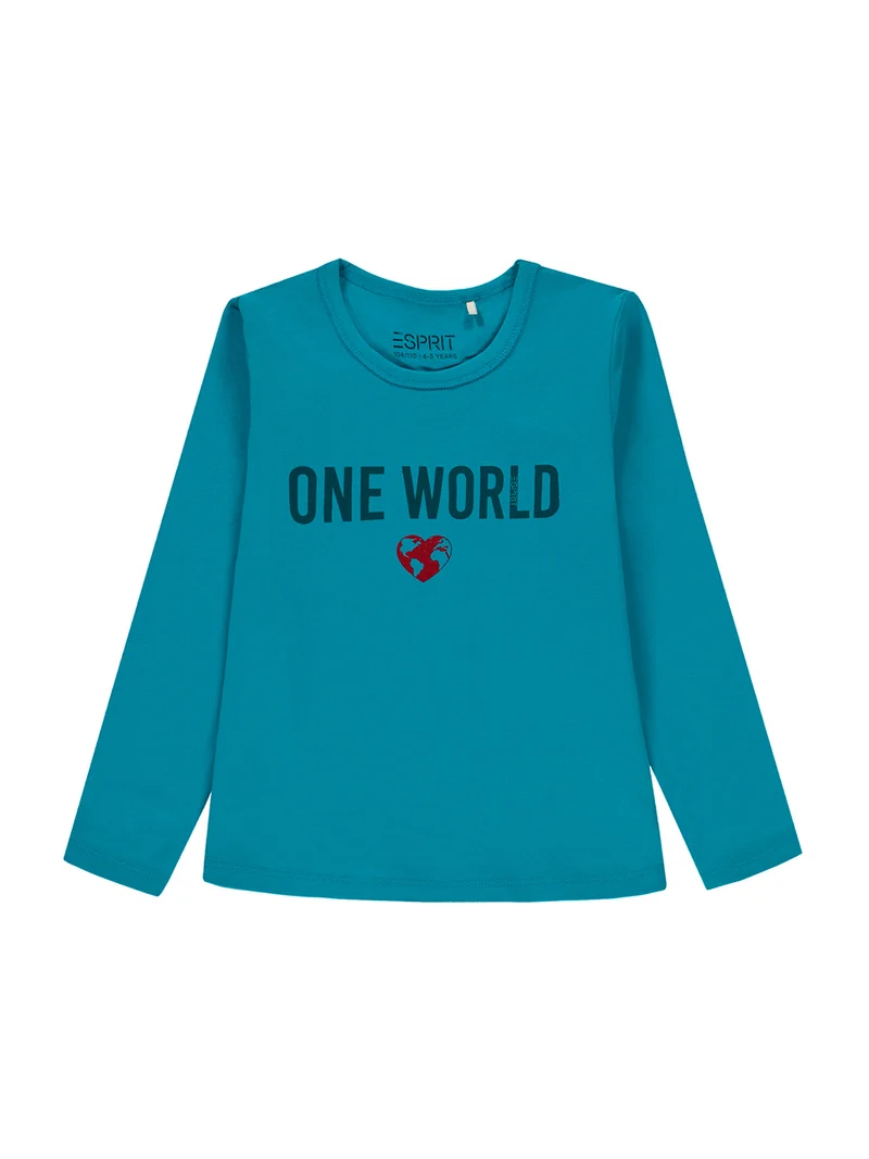 Longsleeve Blau