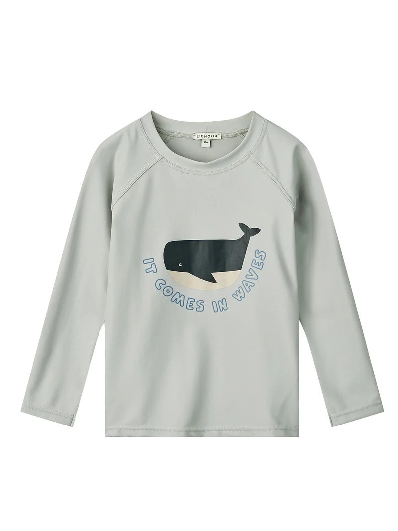 Longsleeve Hellblau