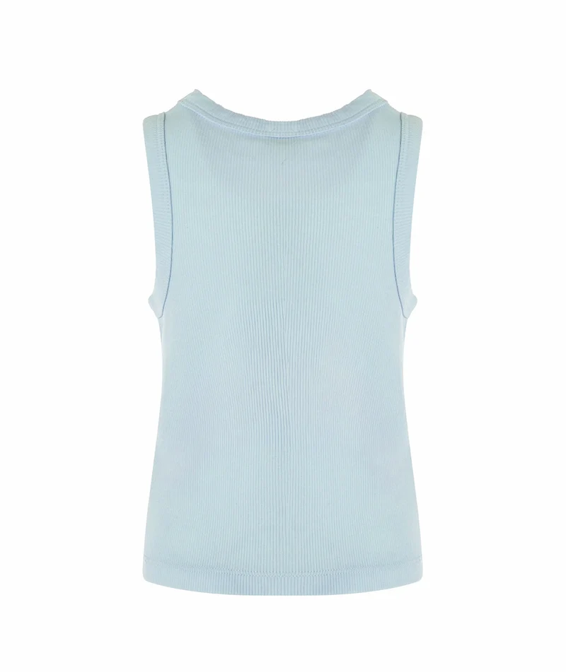 Top Hellblau
