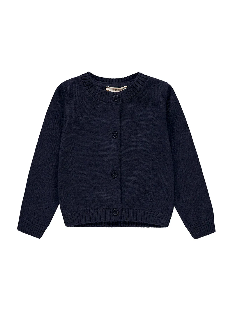 Strickjacke Marineblau