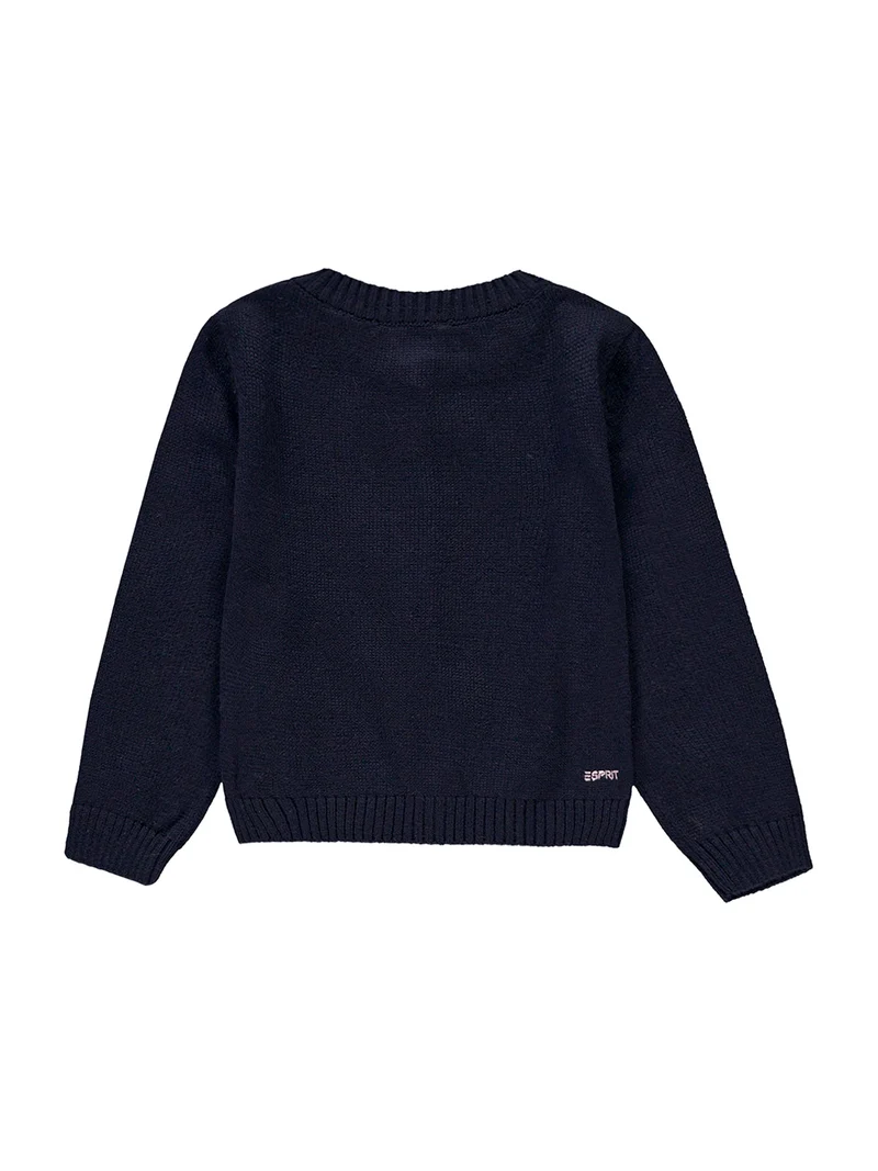 Strickjacke Marineblau