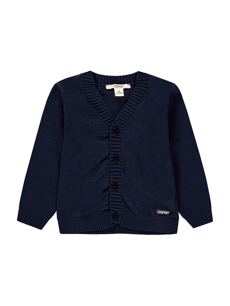 Strickjacke Marineblau