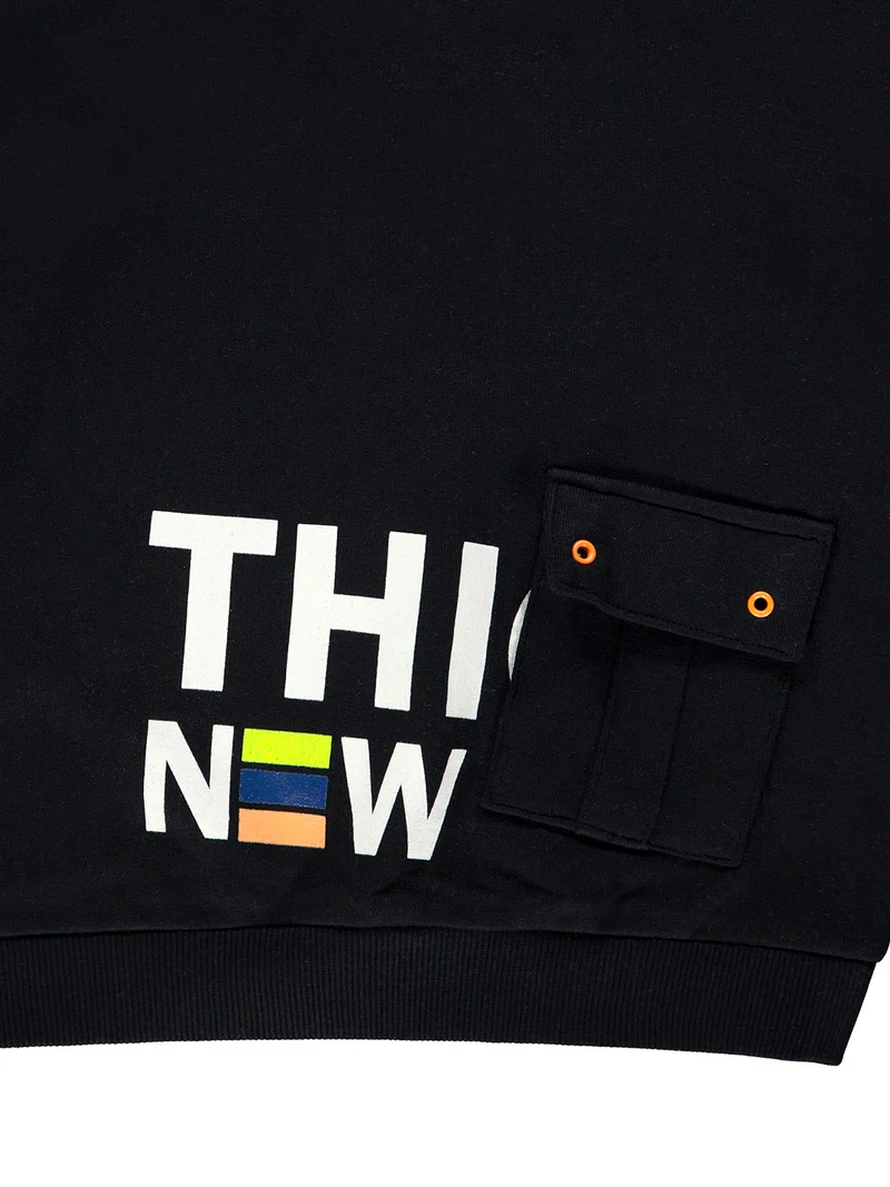 Hoodie Schwarz