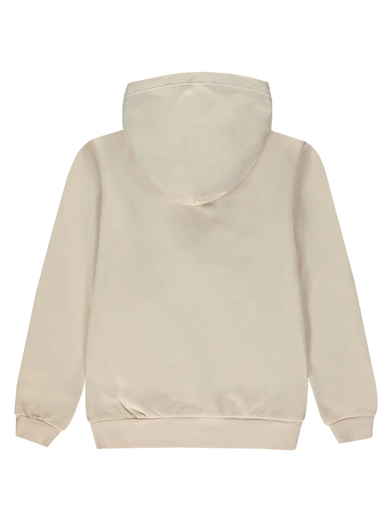 Hoodie Cremeweiß