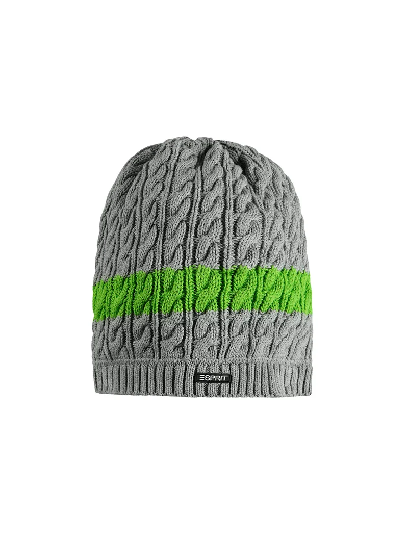 Beanie Grau