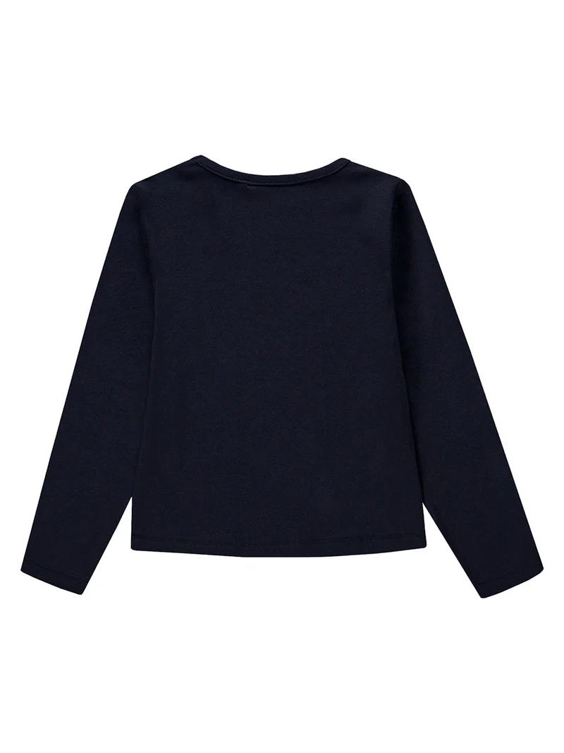 Longsleeve Marineblau
