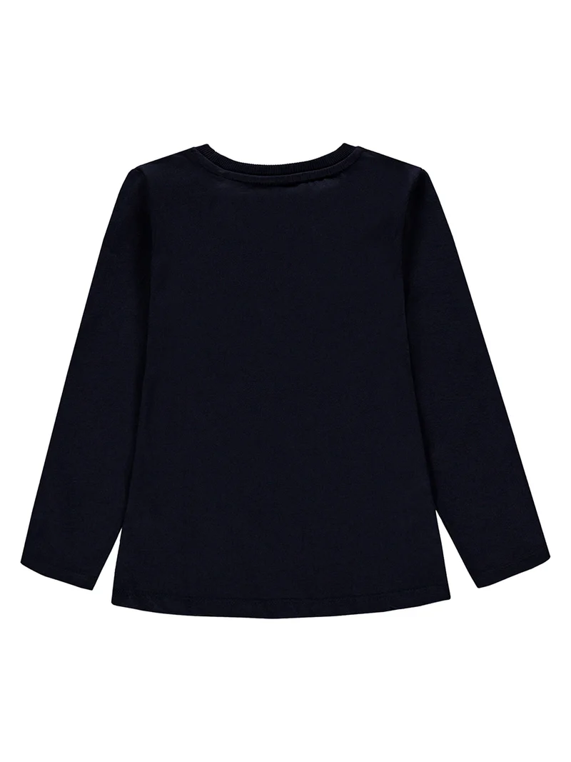 Longsleeve Marineblau