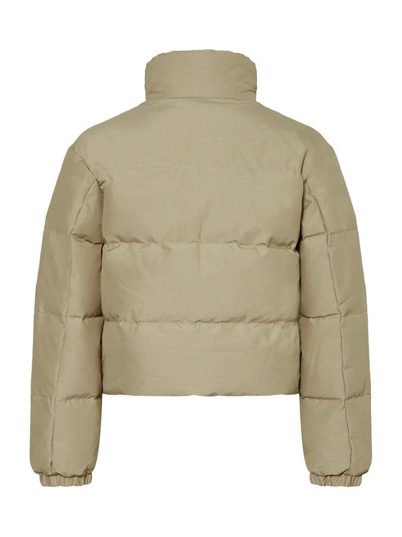 Daunenjacke Beige
