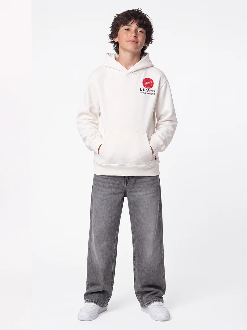 Hoodie Cremeweiß