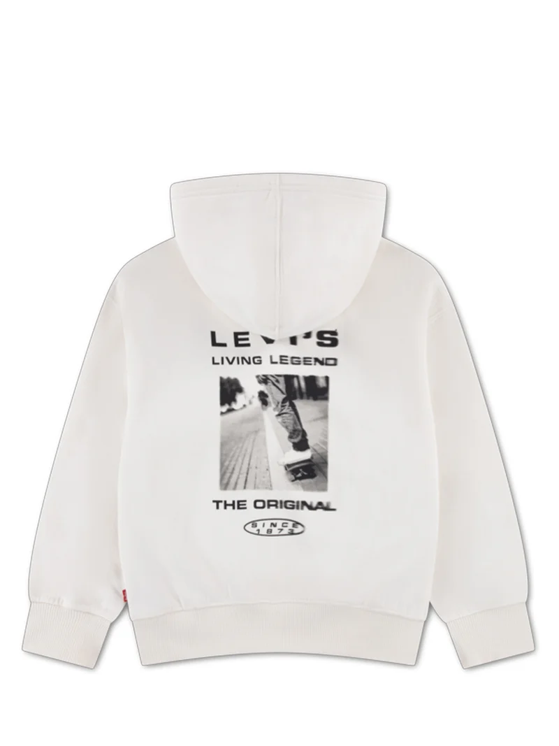 Hoodie Cremeweiß