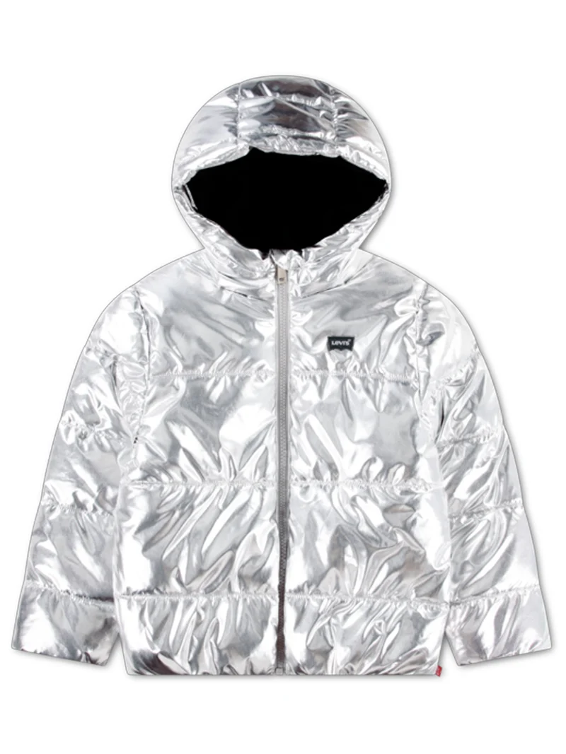 Daunenjacke Metallic