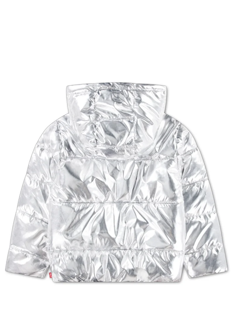 Daunenjacke Metallic