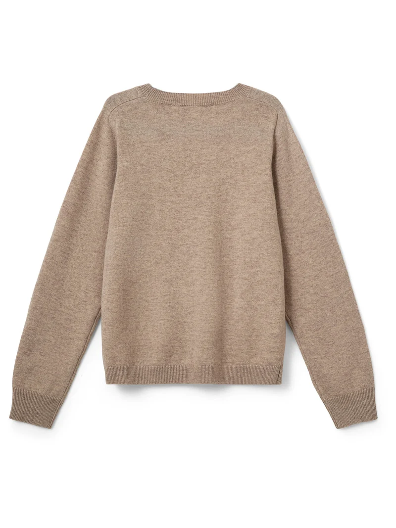Pullover Deliasy Beige