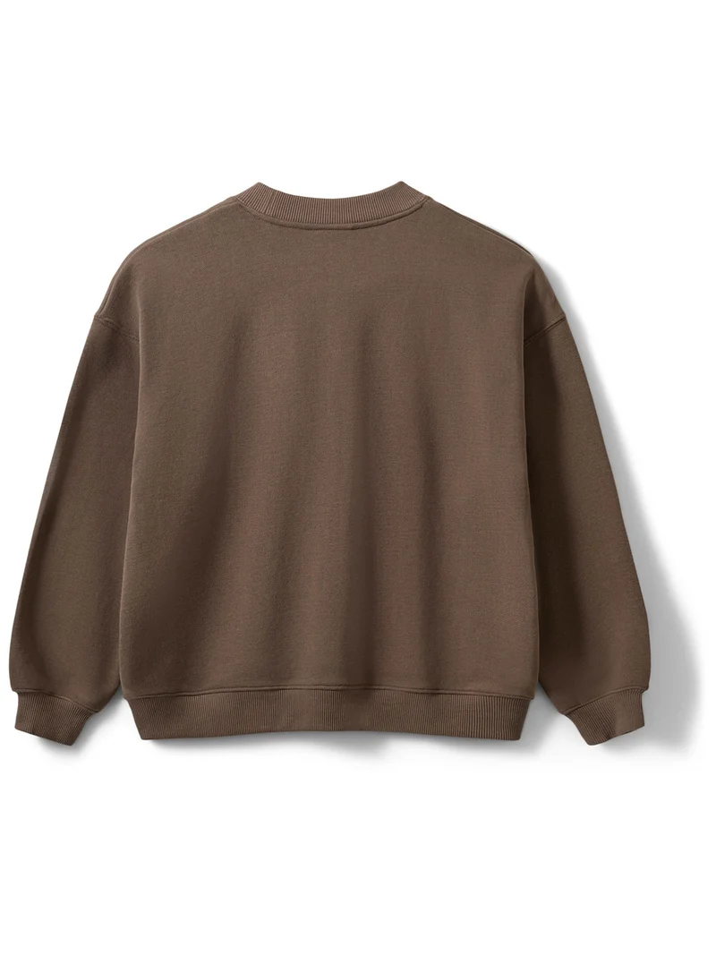 Sweatshirt Elinsy Braun