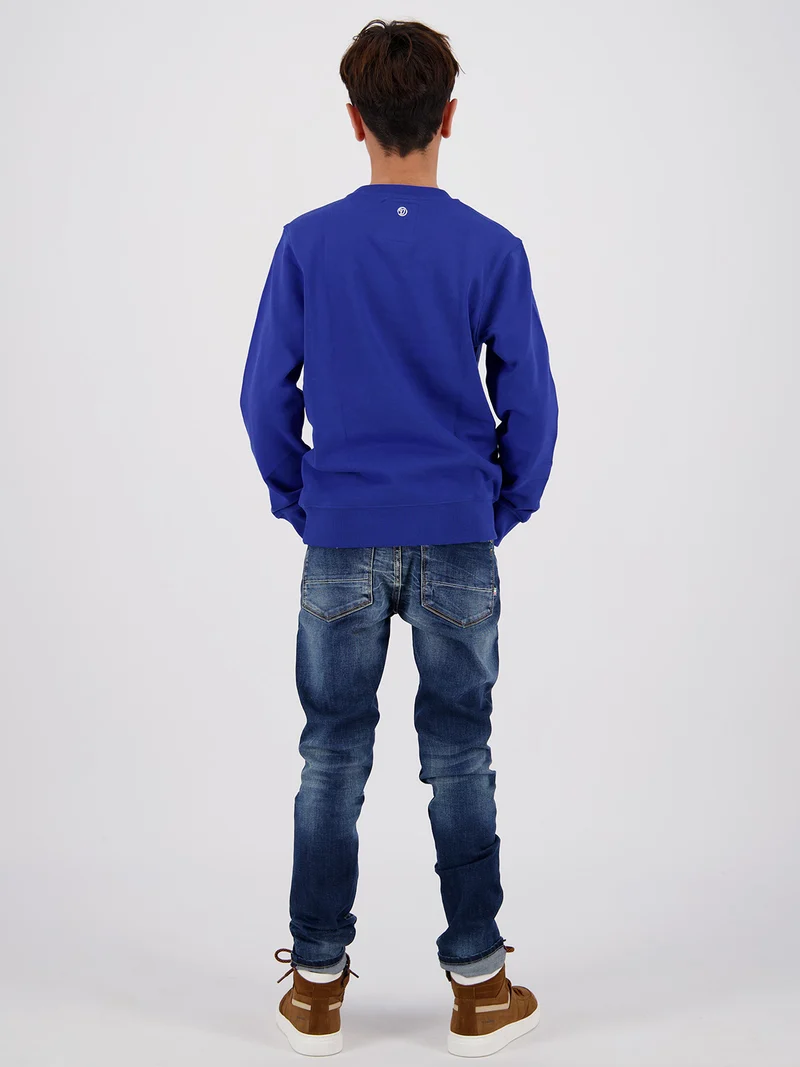 Sweatshirt Basic Blau
