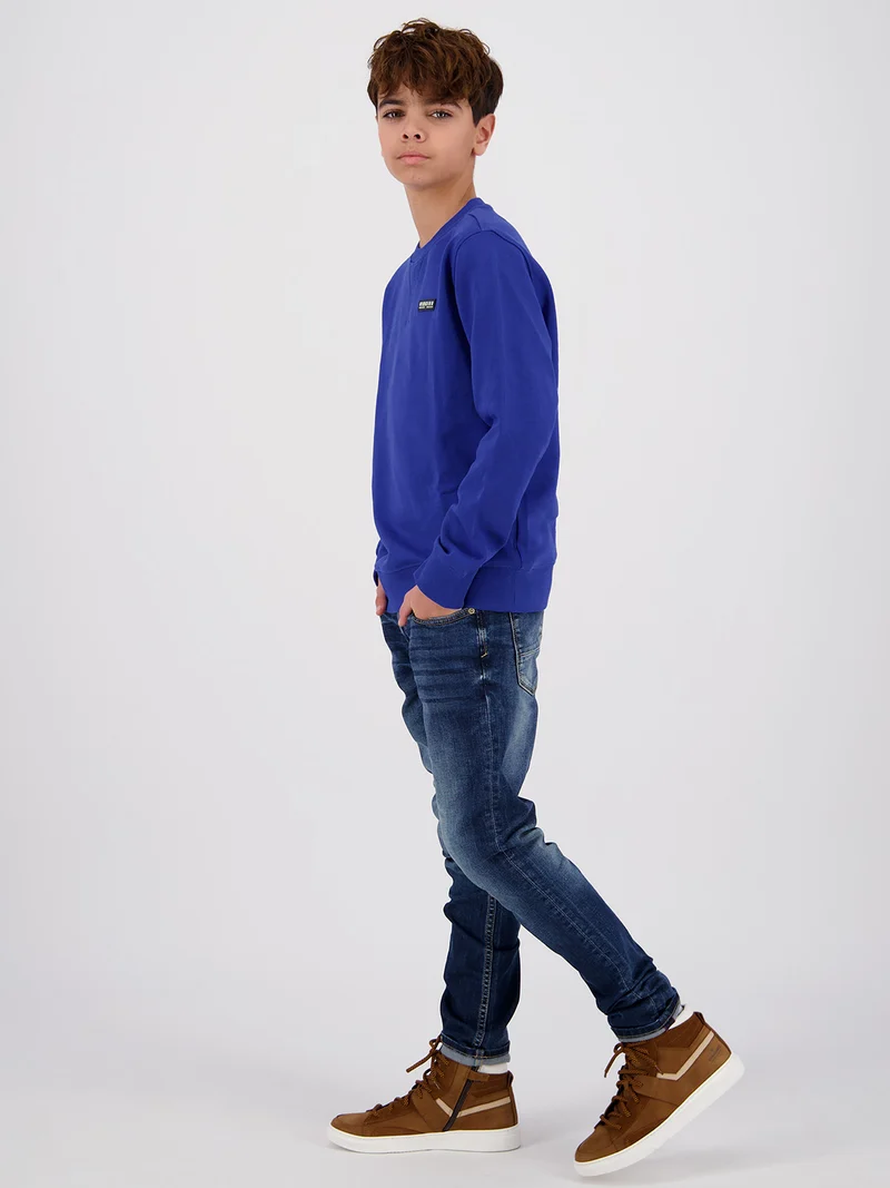 Sweatshirt Basic Blau