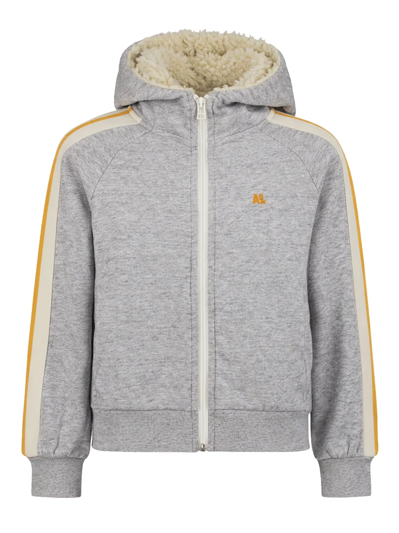 Sweatjacke Grau
