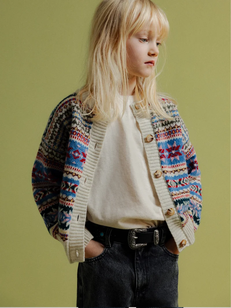 Strickjacke Caia Mehrfarbig