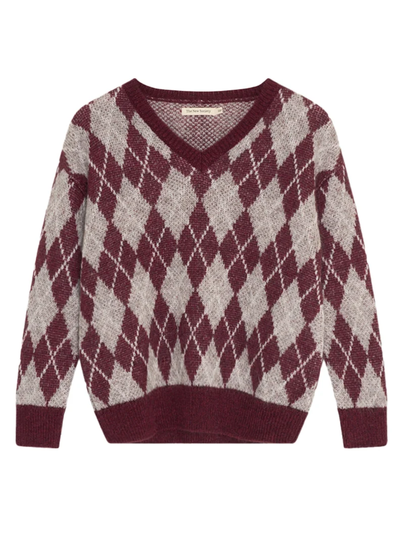 Pullover Dune Bordeauxrot