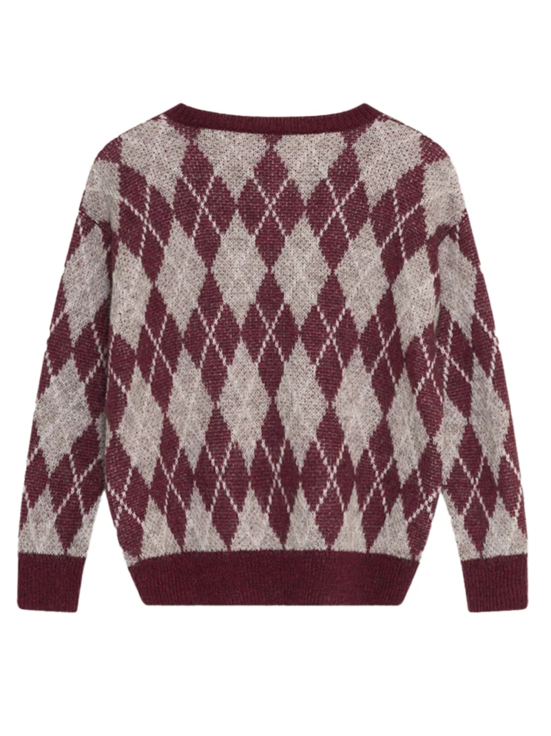 Pullover Dune Bordeauxrot