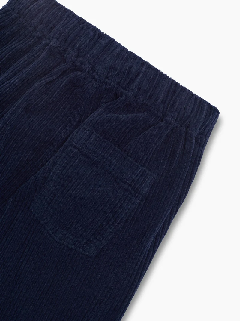 Cordhose Elio Marineblau