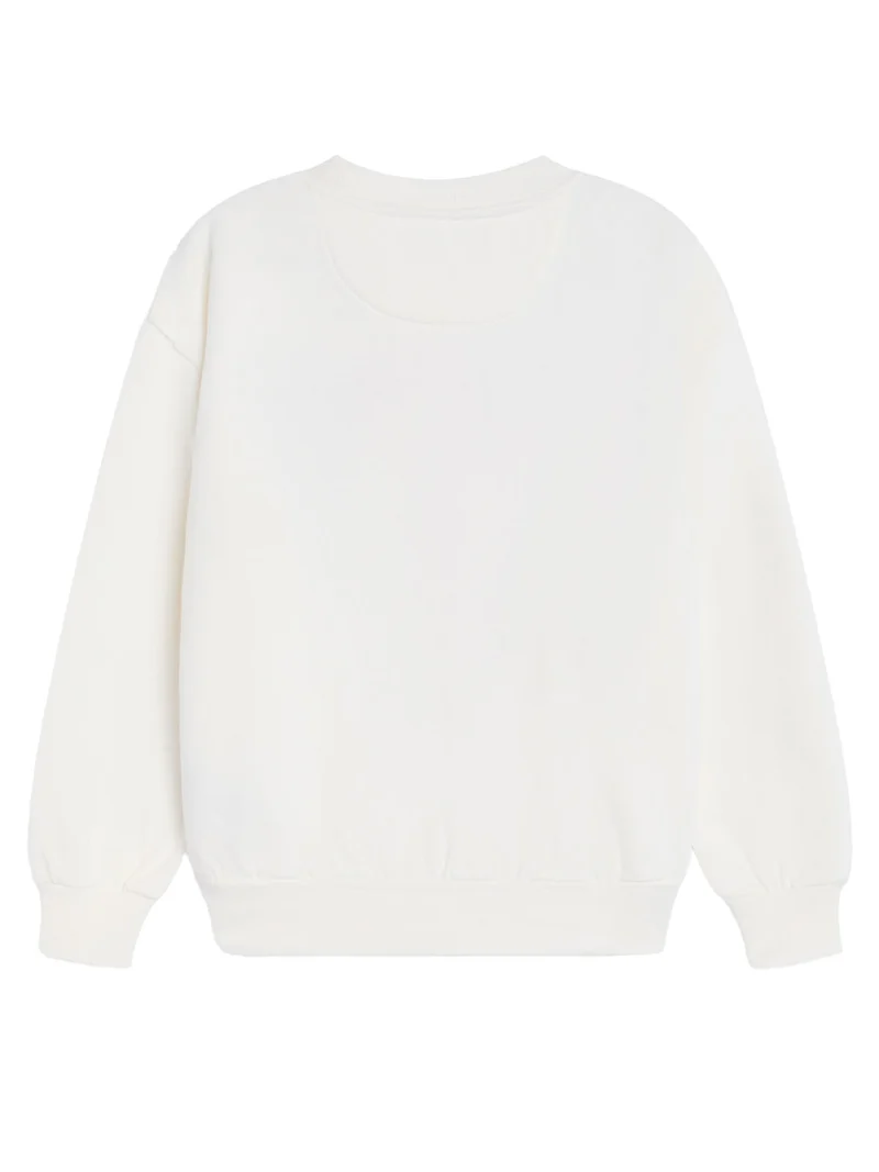 Sweatshirt Feather Weiß