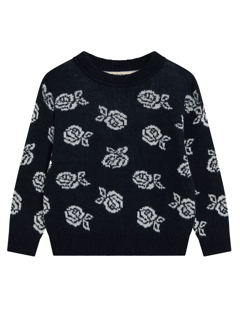 Pullover Fleckers Marineblau