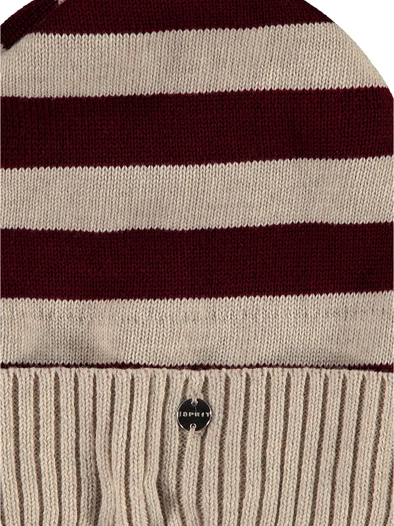 Beanie Bordeauxrot