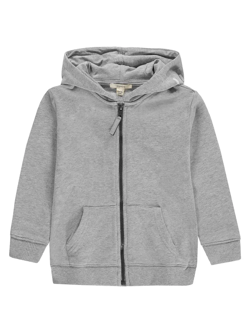 Sweatjacke Grau