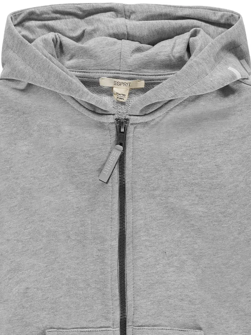 Sweatjacke Grau