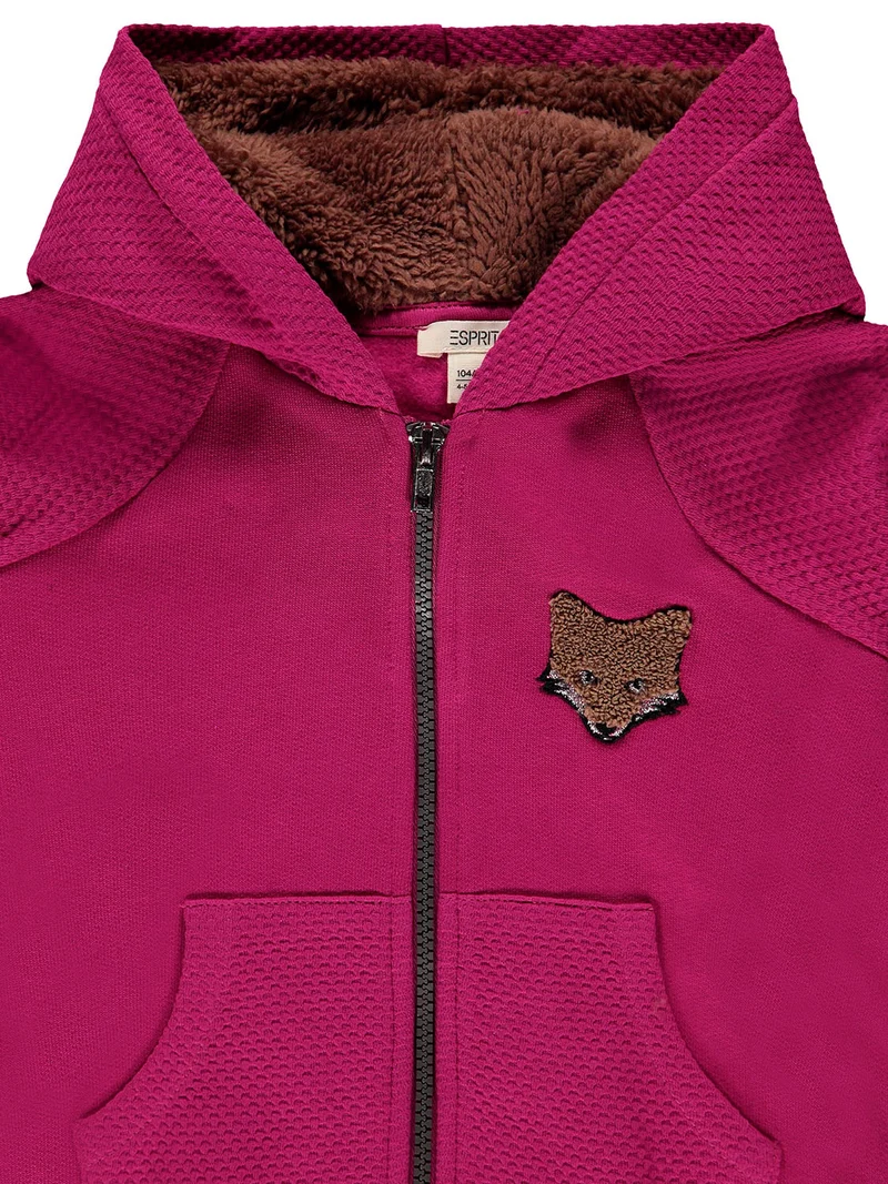 Sweatjacke Lila