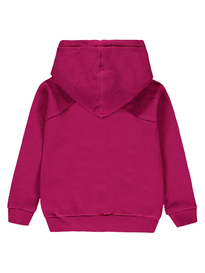 Sweatjacke Lila