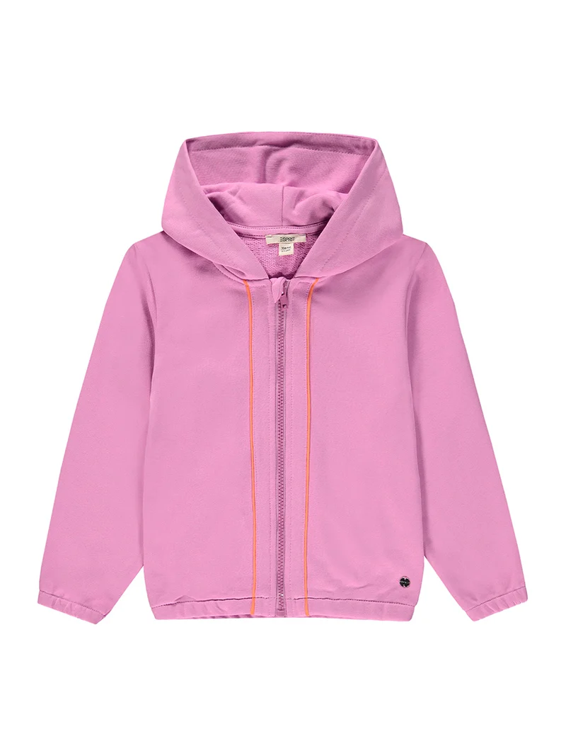Sweatjacke Flieder