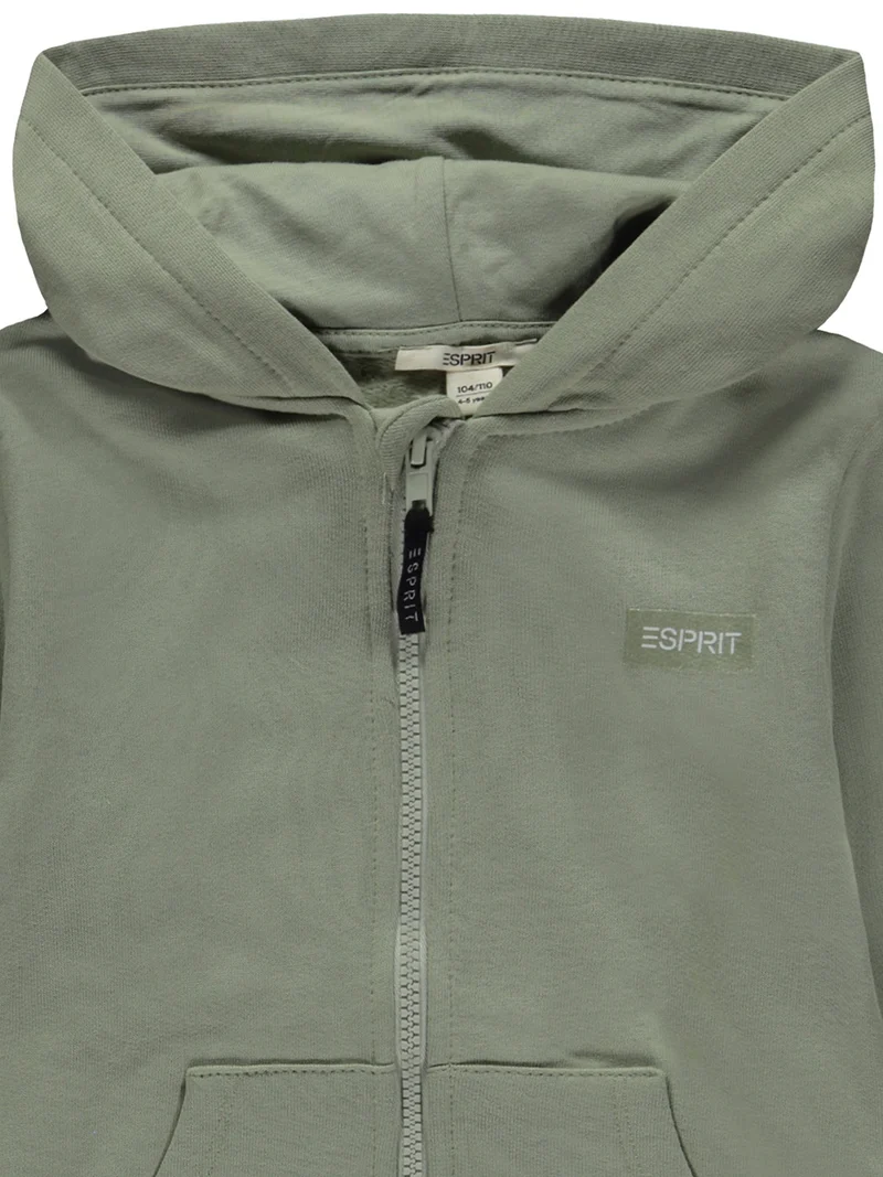 Sweatjacke Khaki