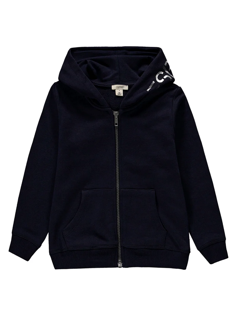 Sweatjacke Marineblau