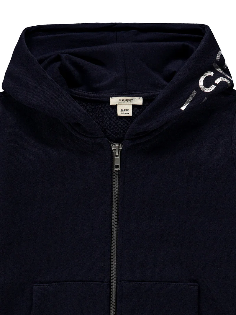 Sweatjacke Marineblau