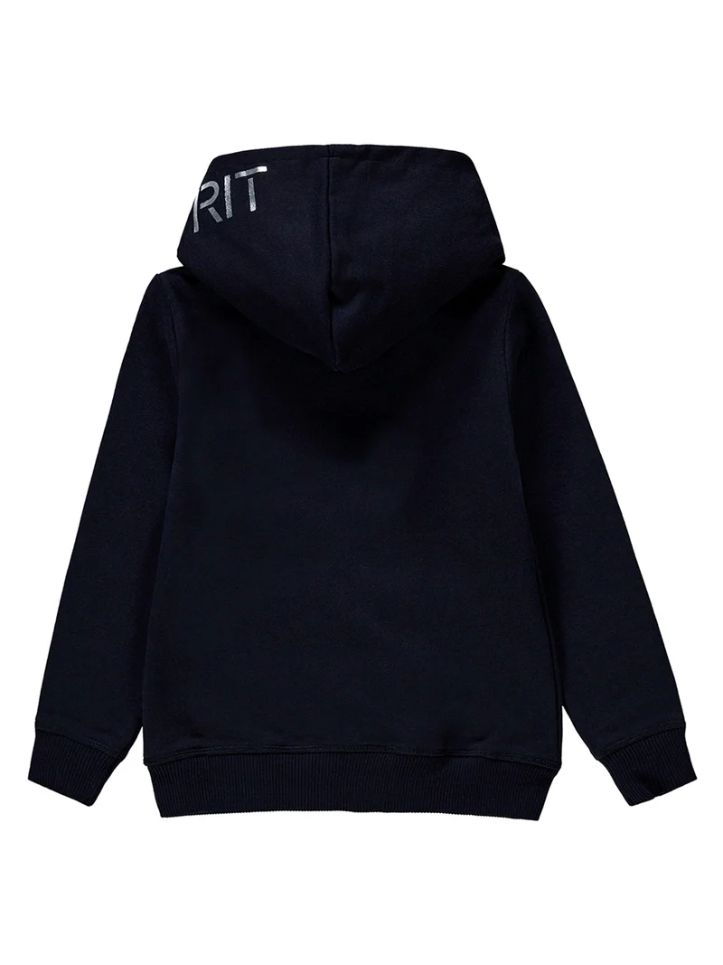 Sweatjacke Marineblau