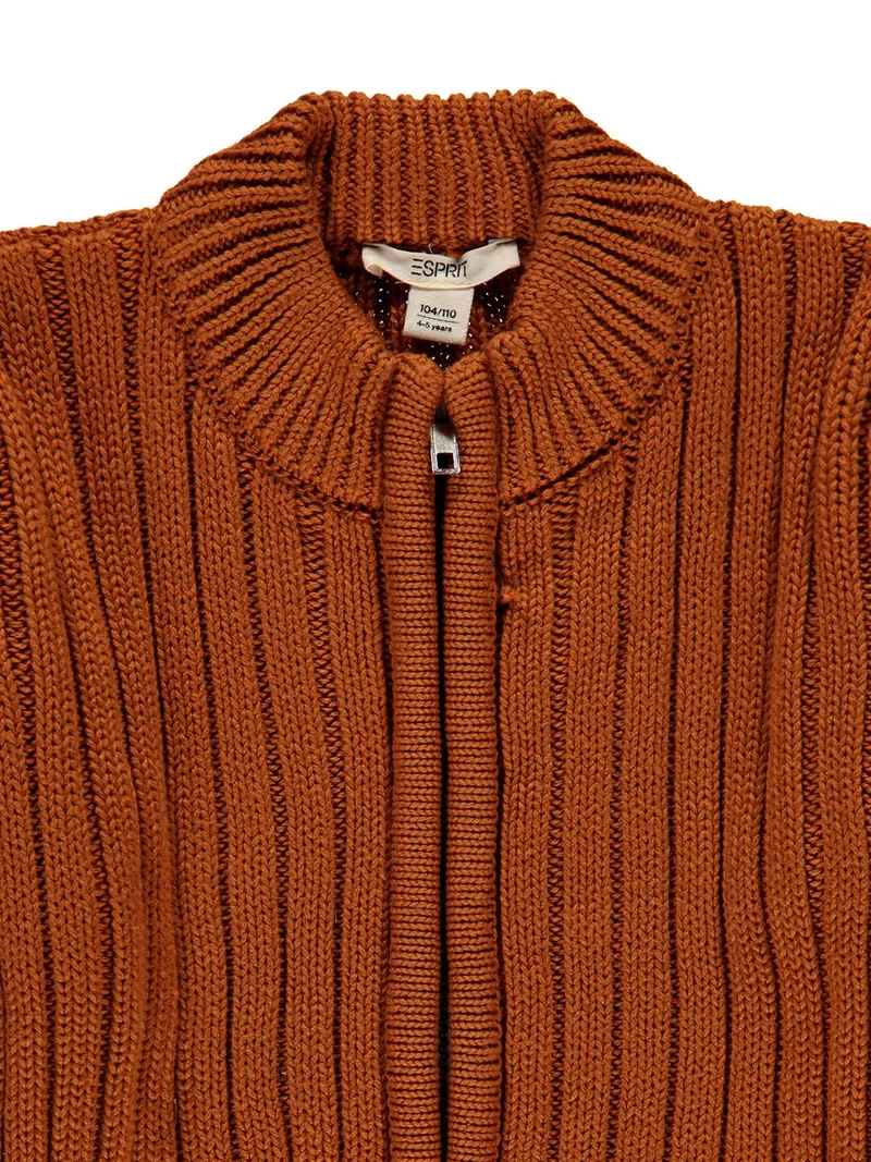 Sweatjacke Braun